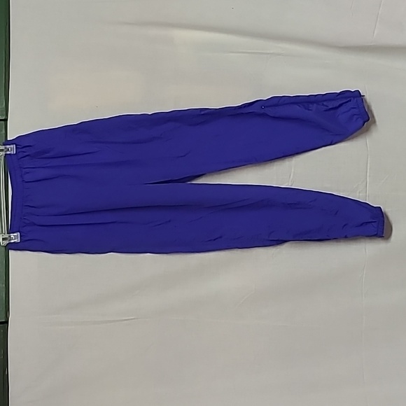 Nike Pants - 💥CLEARANCE💥1990s Nike White Label Windbreaker Jogging Pants Bright Blue Sz M